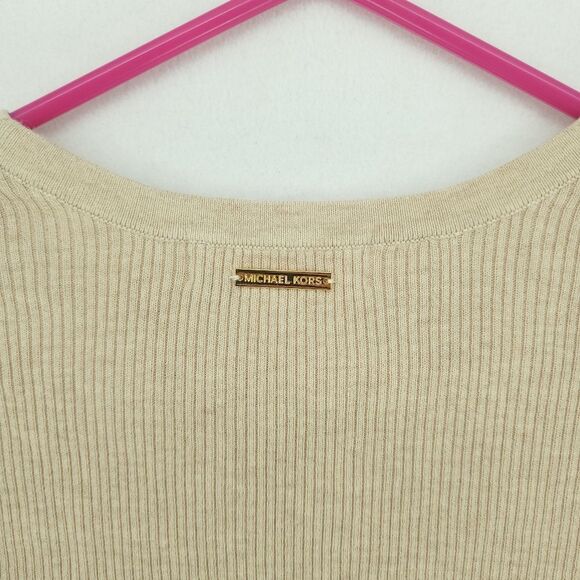 Michael Kors Small Ribbed Knit Top - Picture 6 of 8